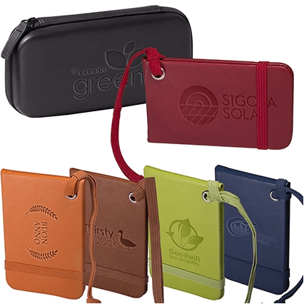 Tuscany™ Luggage Tags Set in a Case
