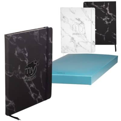 Leeman™ Large Bound Soft Cover Marble Journal