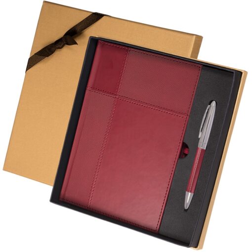 Duo-Textured Tuscany™ Journal & Pen Gift Set-4