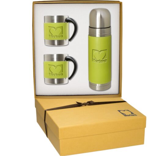 Tuscany™ Thermal Bottle & Coffee Cups Gift Set-7