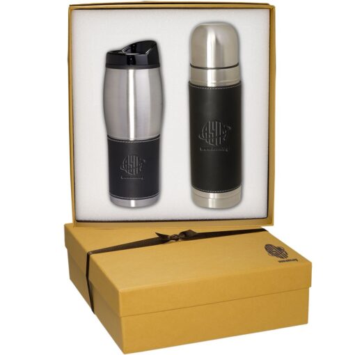 Tuscany™ Thermal Bottle & Tumbler Gift Set-5
