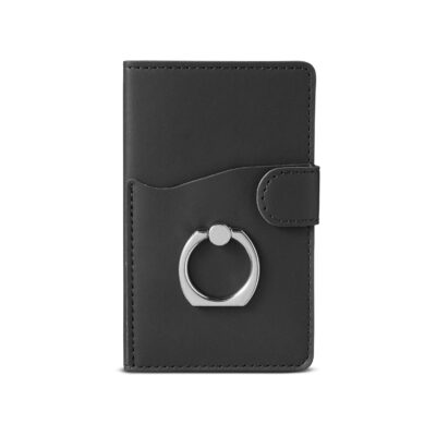 LEEMAN Tuscany? Dual Card Pocket With Metal Ring-1