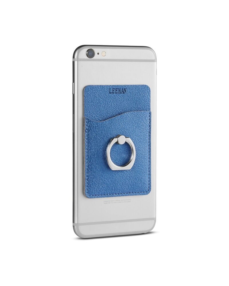 Shimmer-Card-Holder-With-Metal-Ring-Phone-Stand-LG257-2 Shimmer Card Holder With Metal Ring Phone Stand - 2