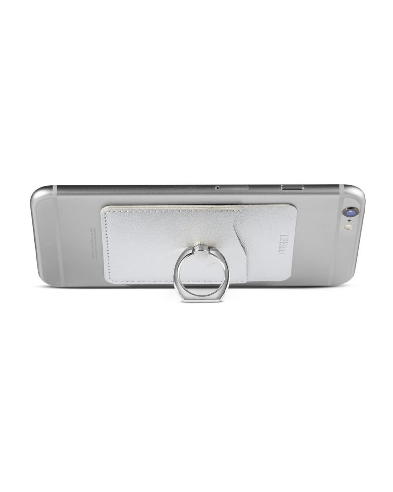 Shimmer-Card-Holder-With-Metal-Ring-Phone-Stand-LG257-5 Shimmer Card Holder With Metal Ring Phone Stand - 5