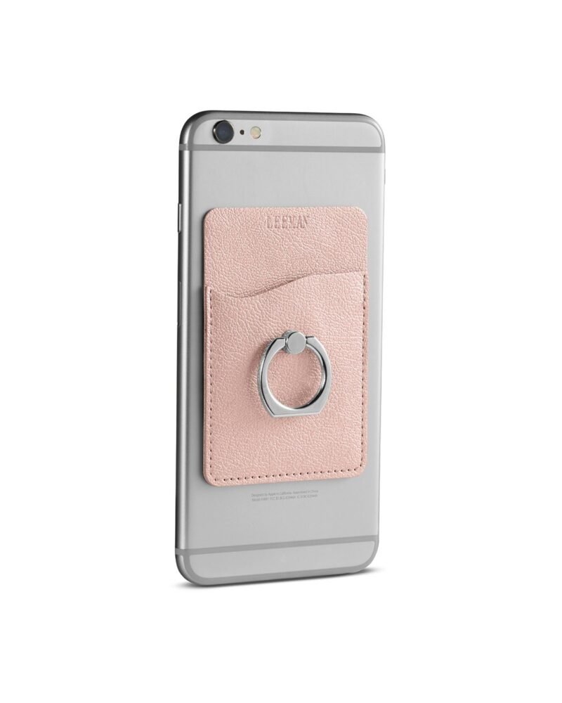 Shimmer-Card-Holder-With-Metal-Ring-Phone-Stand-LG257-6 Shimmer Card Holder With Metal Ring Phone Stand - 6