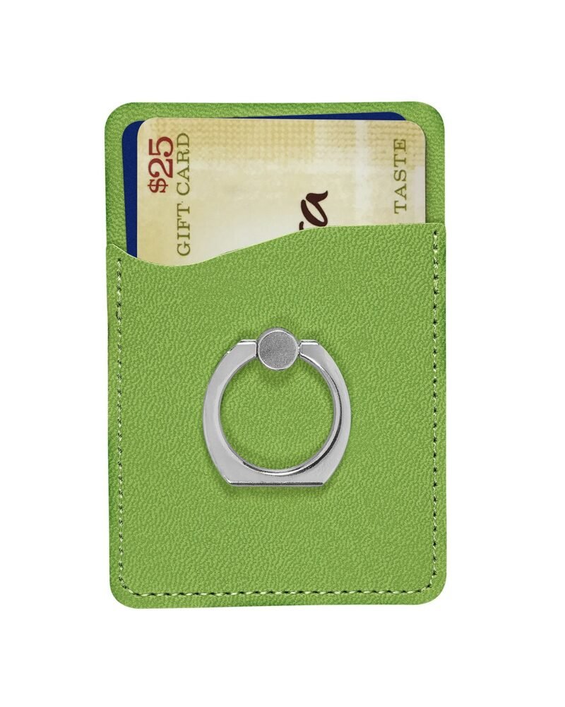 Tuscany Card Holder with Metal Ring Phone Stand - 4
