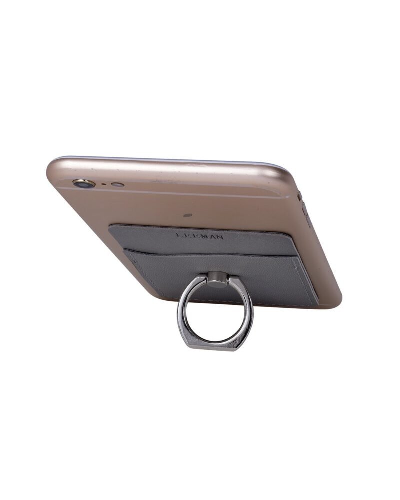 Tuscany Card Holder with Metal Ring Phone Stand - 6