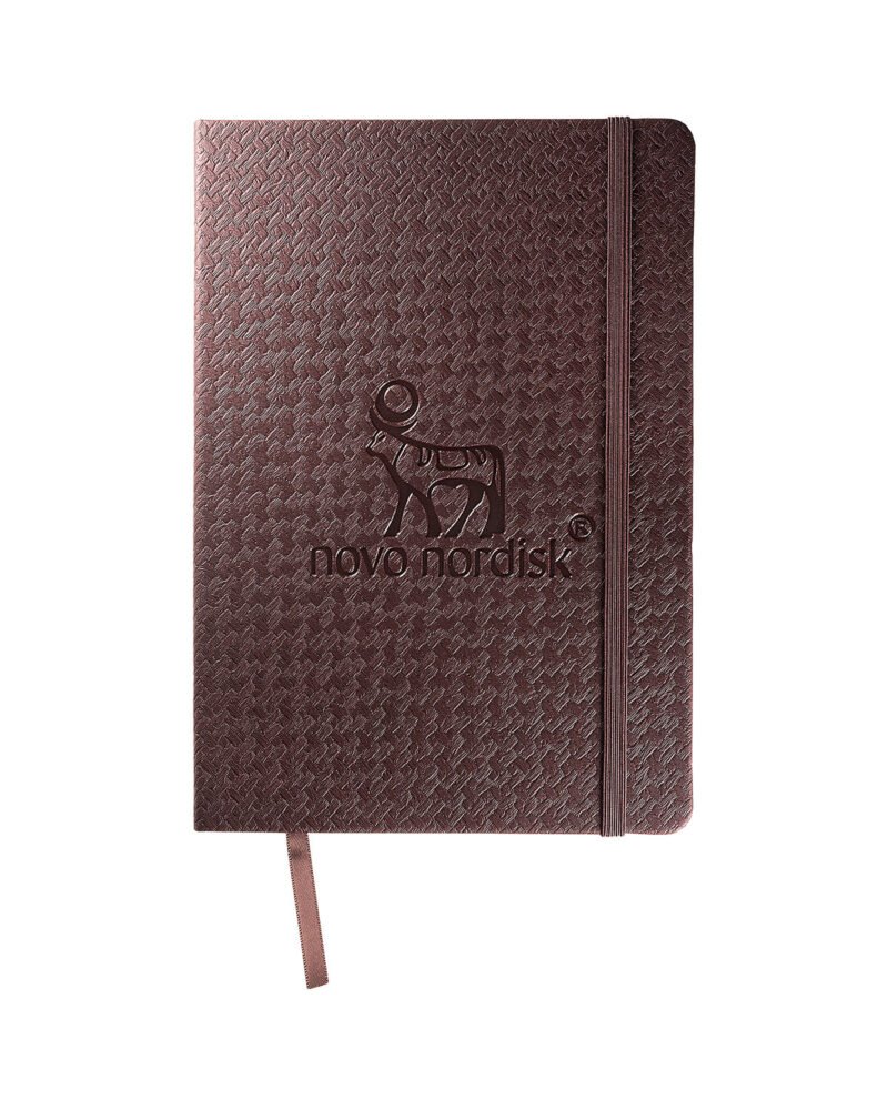 Tuscany Textured Hardcover Journal Notebook 5.75" X 8.25"