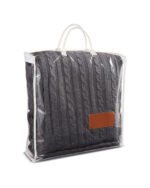 Cable Knit Sherpa Throw. - 9