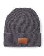 Cuffed Rib Knit Beanie. - 4