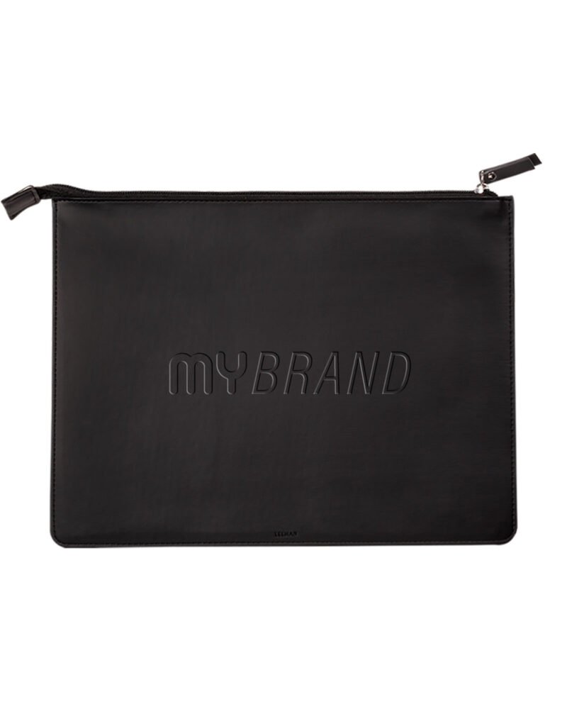 Italian Thermo PU Zip File Folder.