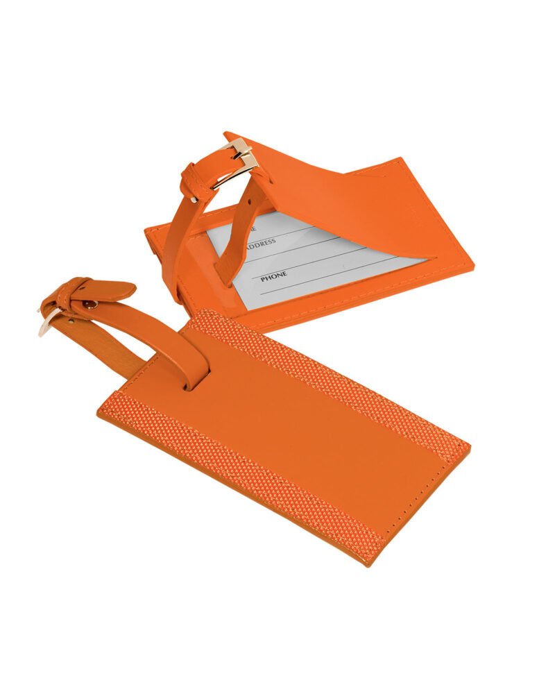 Majestic Leather Luggage Tag - 4