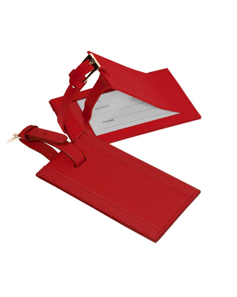 Majestic Leather Luggage Tag - 5