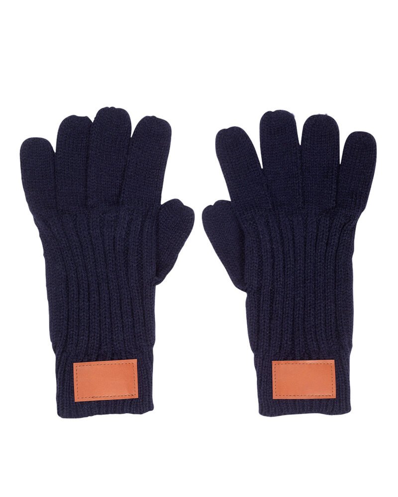 Rib Knit Gloves. - 3