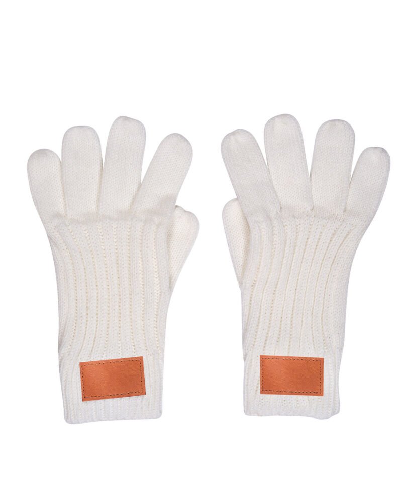 Rib Knit Gloves. - 4
