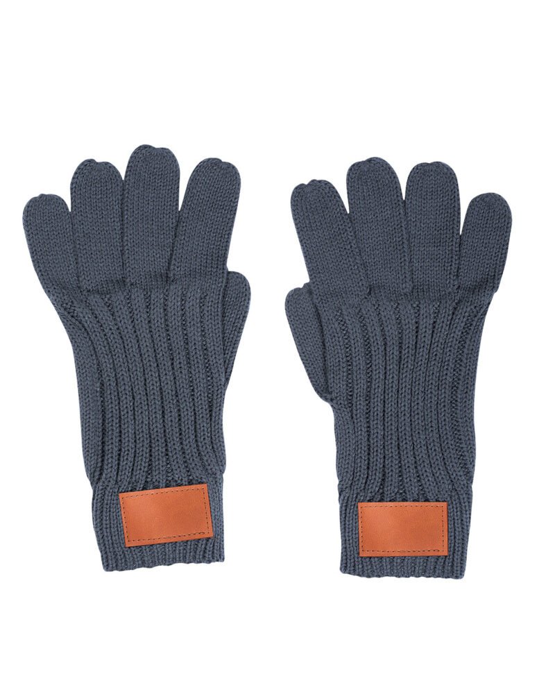 Rib Knit Gloves. - 5