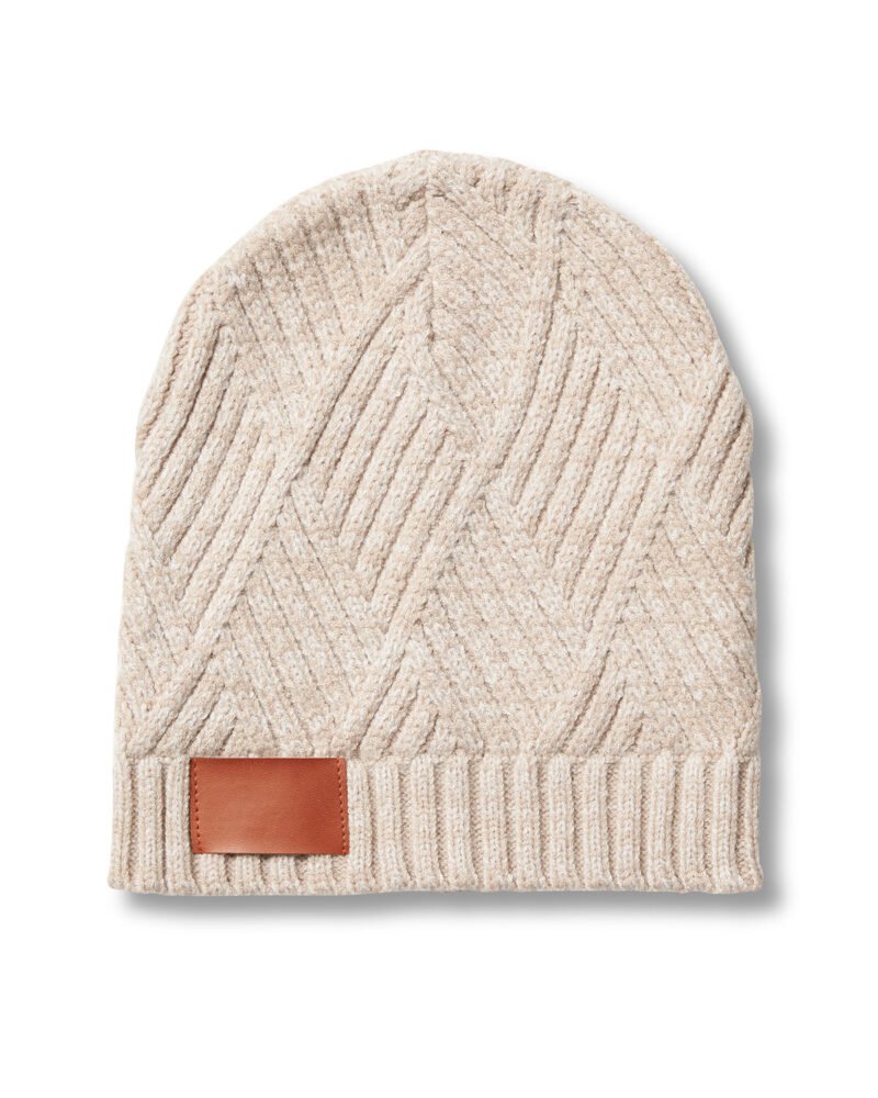 Trellis Knit Beanie. - 4
