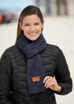 Trellis Knit Scarf. - 3