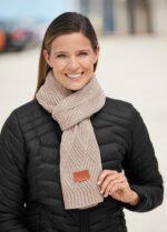 Trellis Knit Scarf. - 4