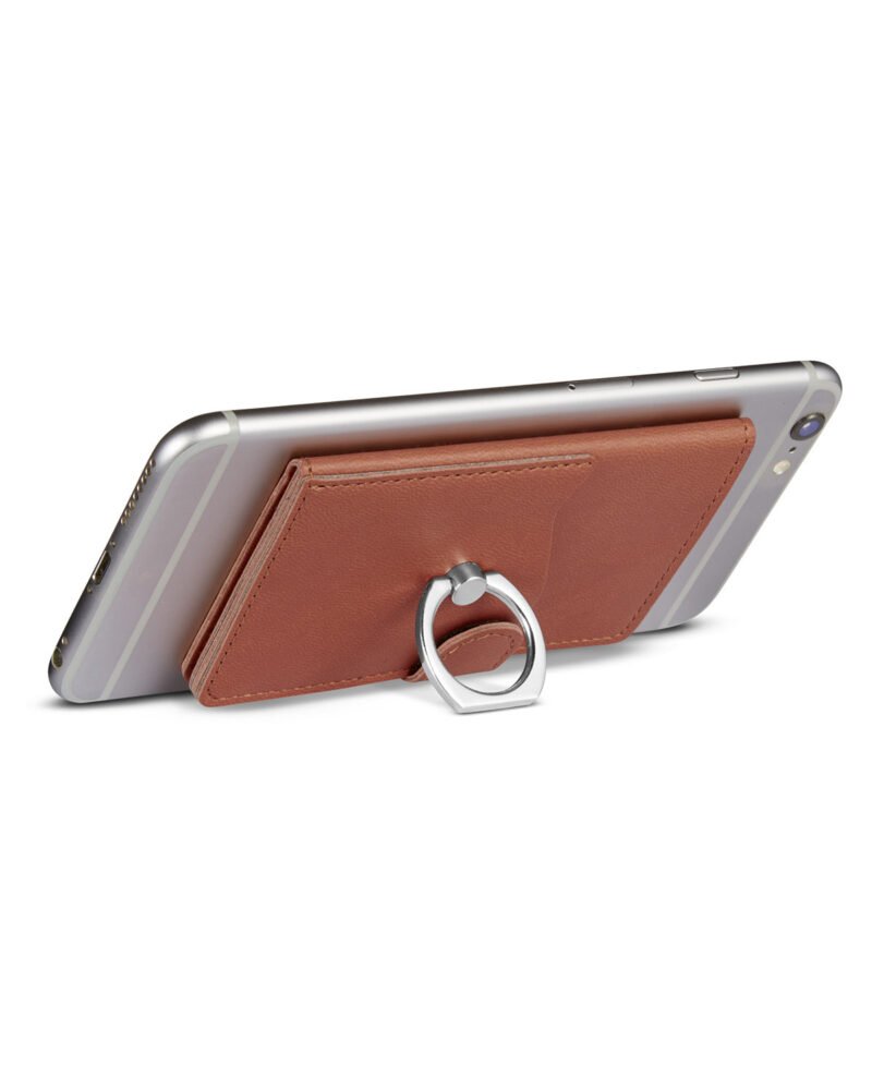 Tuscany Dual Card Pocket With Metal Ring. - 7