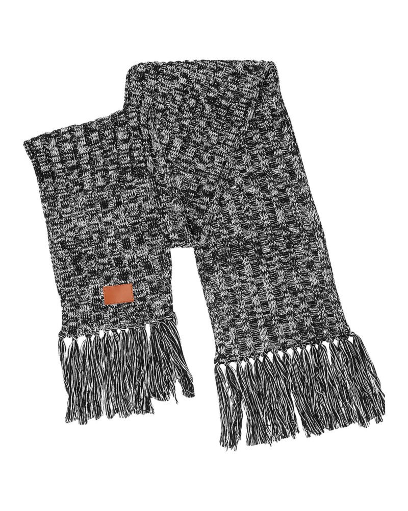 Heathered Knit Scarf - 2