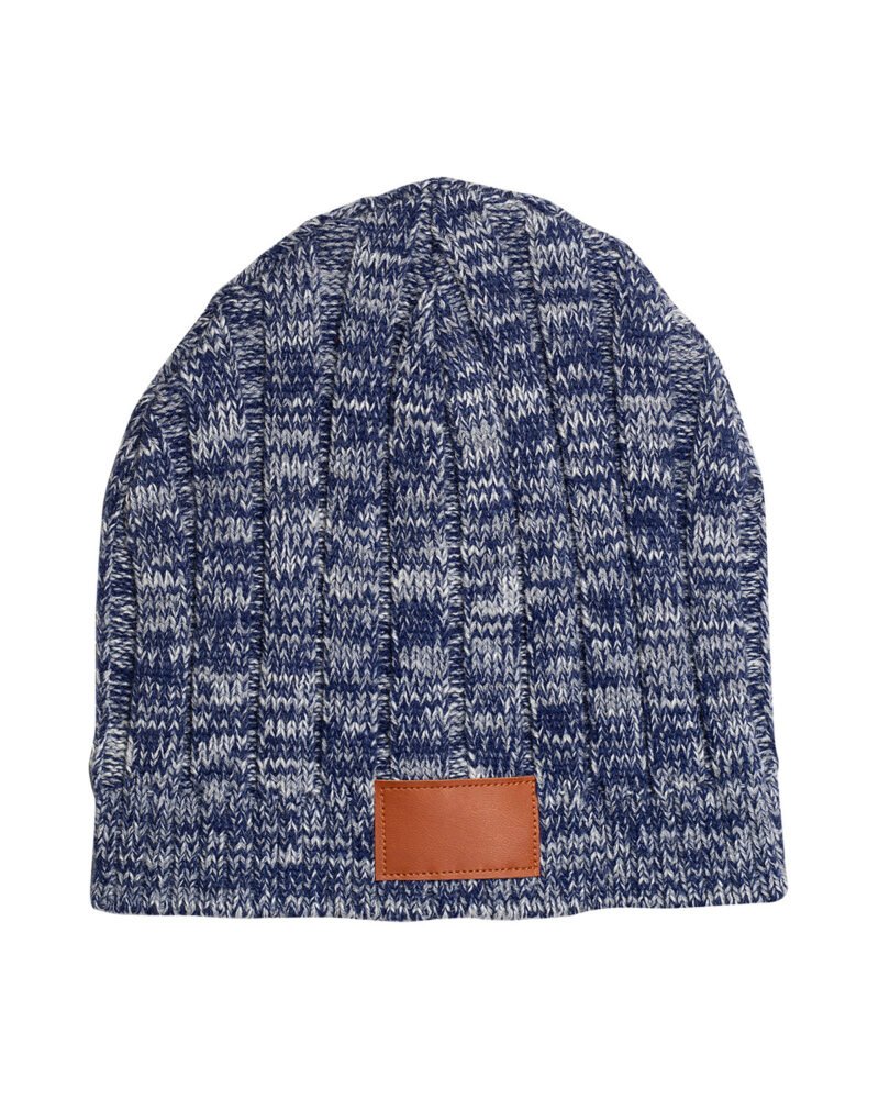 Heathered Knit Beanie - 1