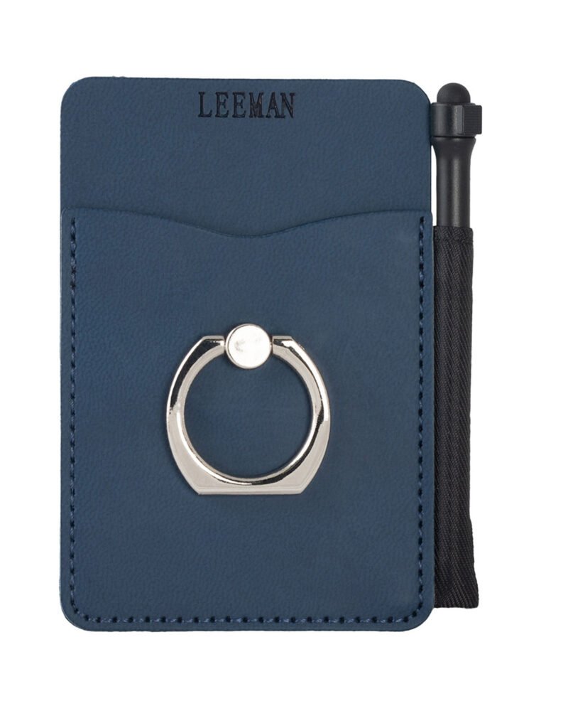 Tuscany Card Holder With Metal Ring Phone Stand And Stylus - 4